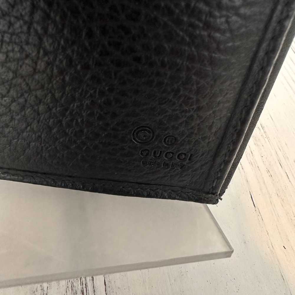 Gucci Monogram Eclipse Continental Wallet - image 8