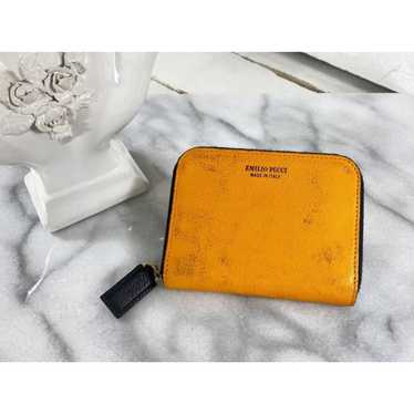 Emilio Pucci Small Zippered Colorblock Wallet - image 1