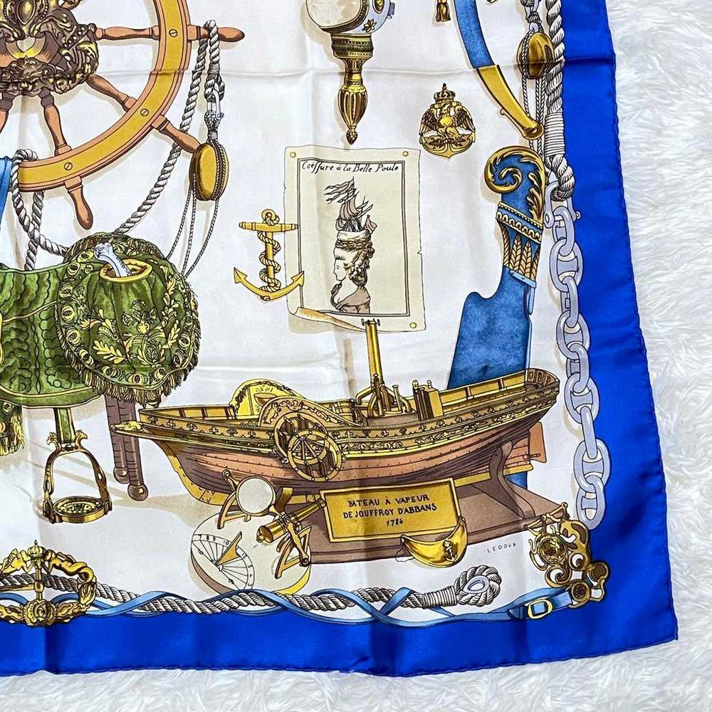 【Excellent Condition】HERMES☆Scarf☆Carre 90☆Museum… - image 4