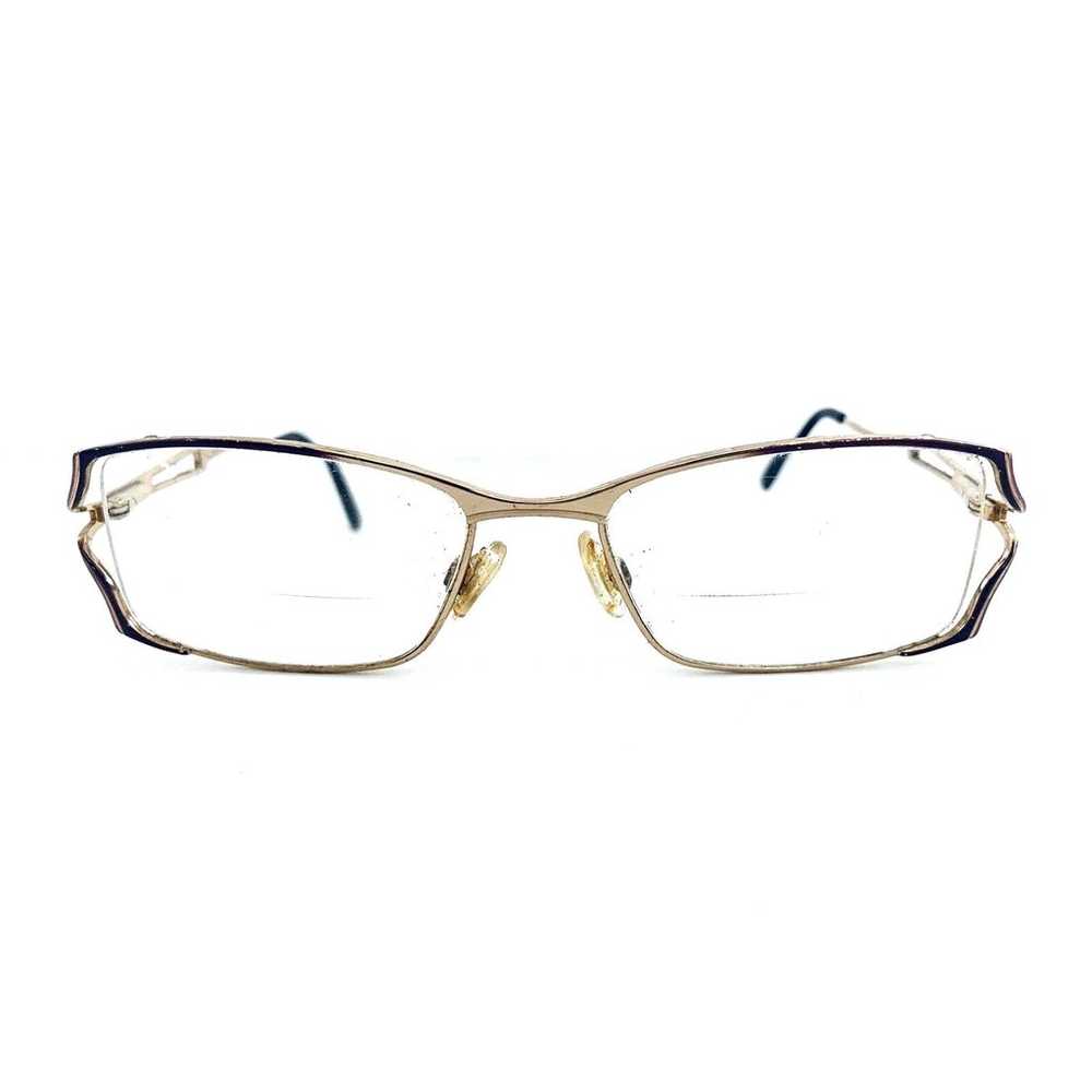 VTG Cazal Gold Frame Glasses - image 2