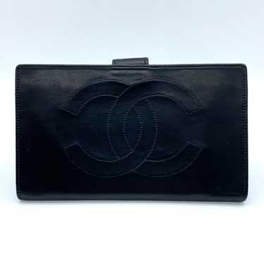 CHANEL Chanel Wallet Long Wallet Clasp Coco Mark B