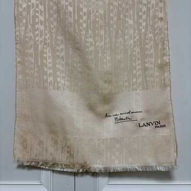 Rare Item Super Beautiful LANVIN Vintage Scarf Mu… - image 1