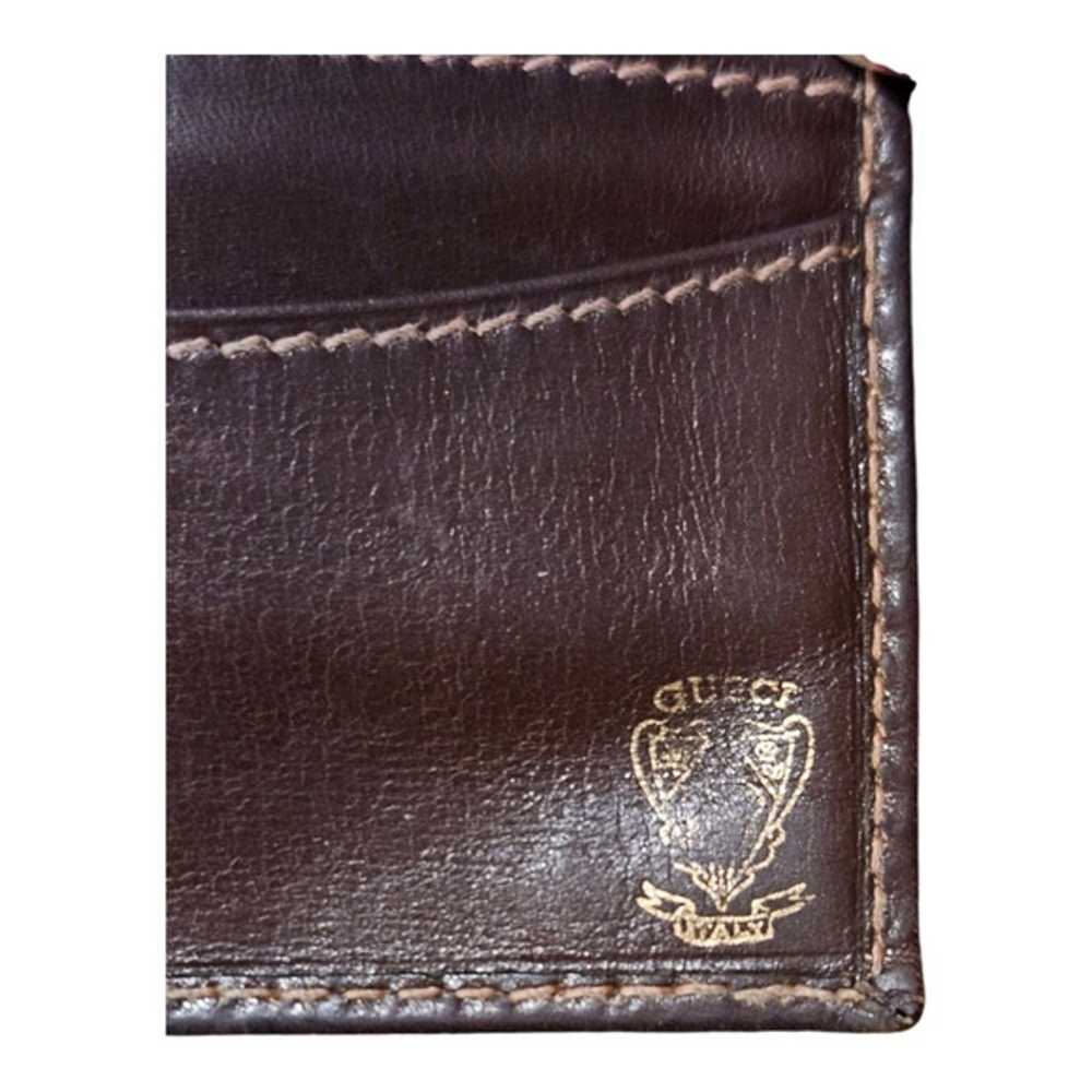 Gucci Vintage Brown Beige Wallet - image 12