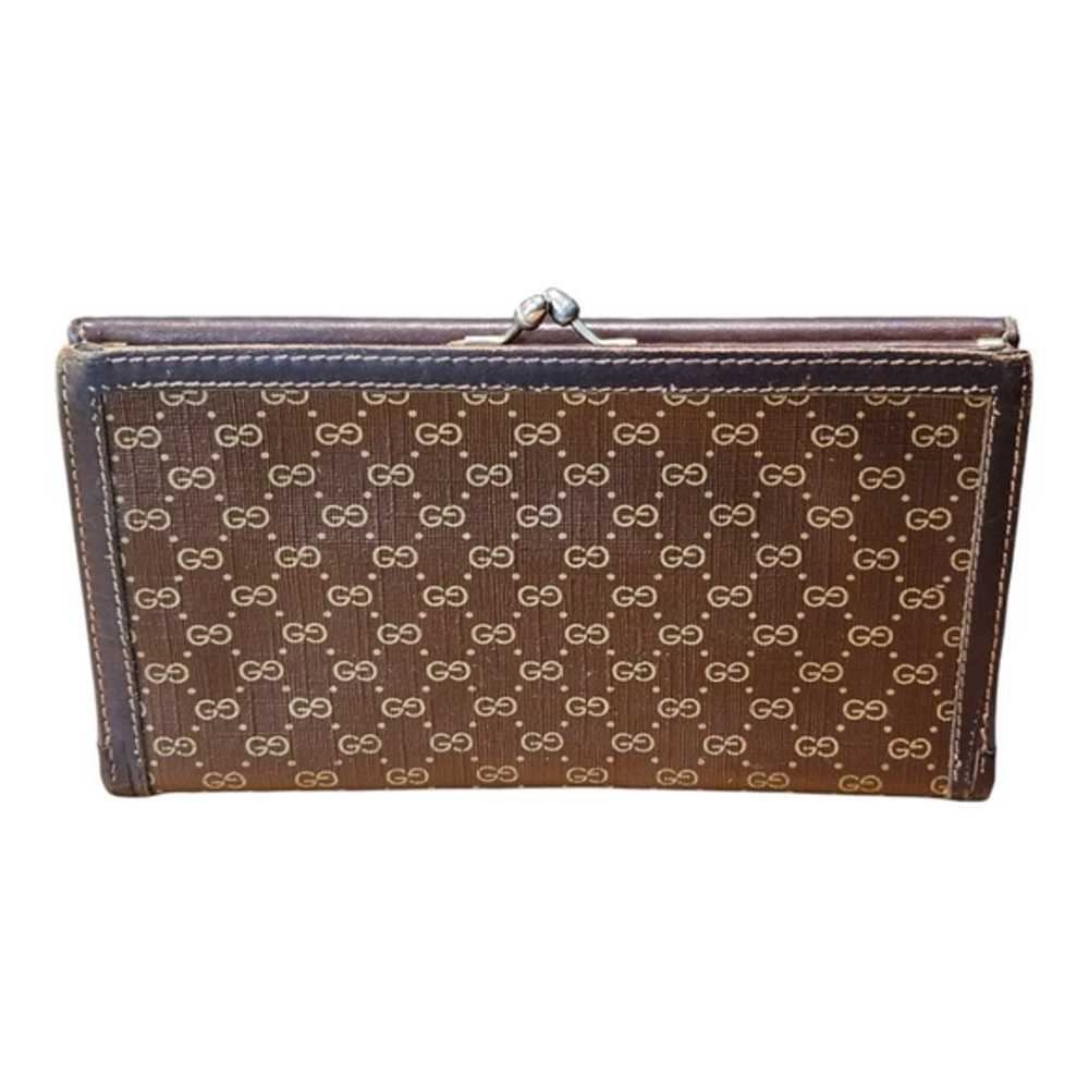 Gucci Vintage Brown Beige Wallet - image 3