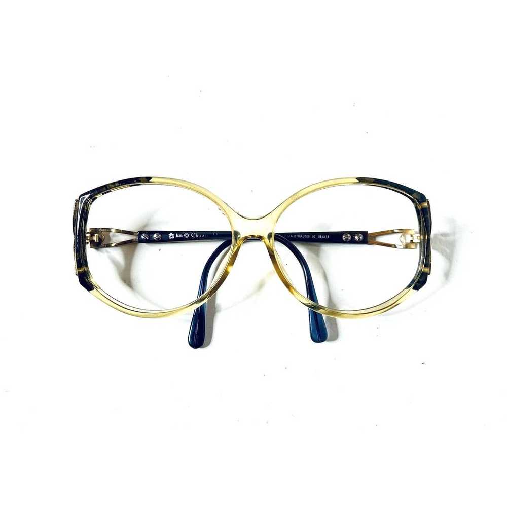 VTG Christian Dior Oval Square Glasses - image 6