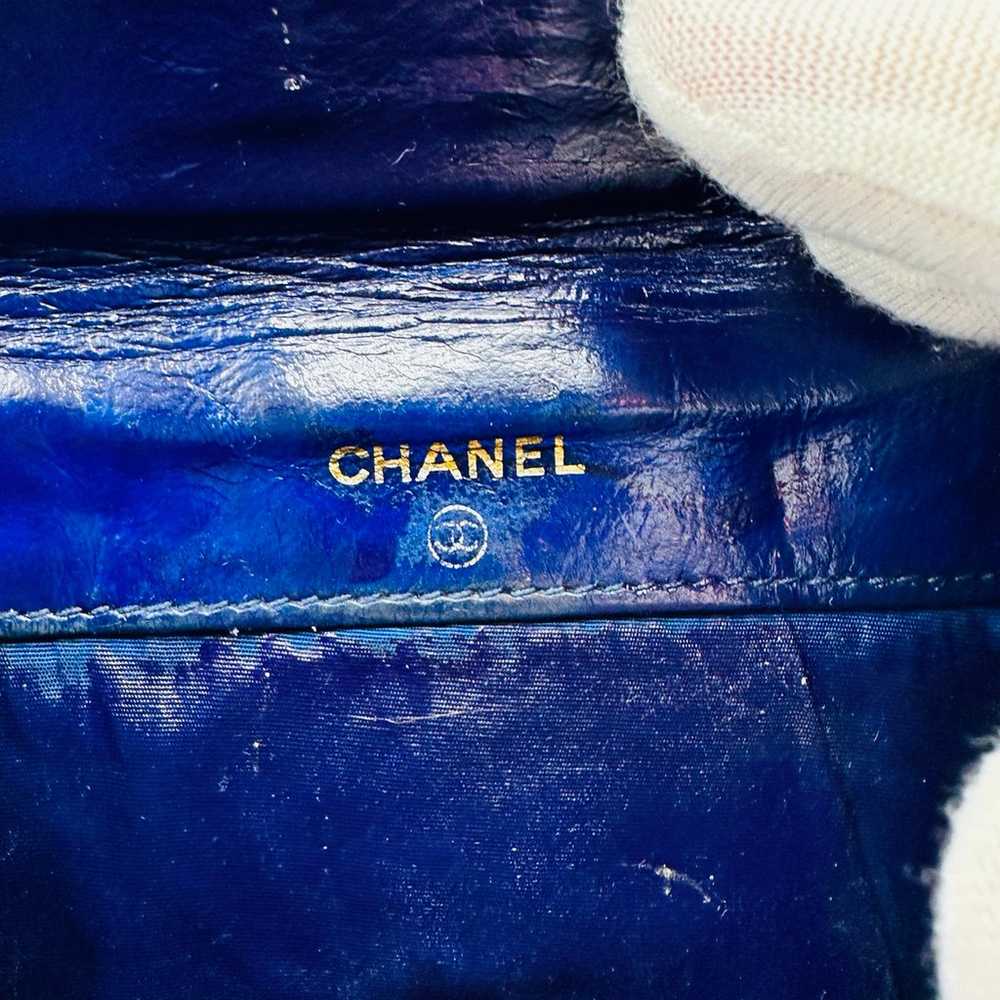 Chanel Pebbled CC leather Wallet - image 9