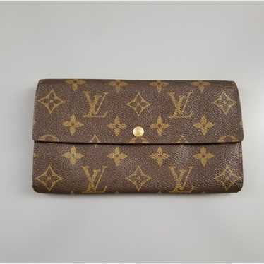 LOUIS VUITTON Classic Portefeuille Sarah Mono Wall