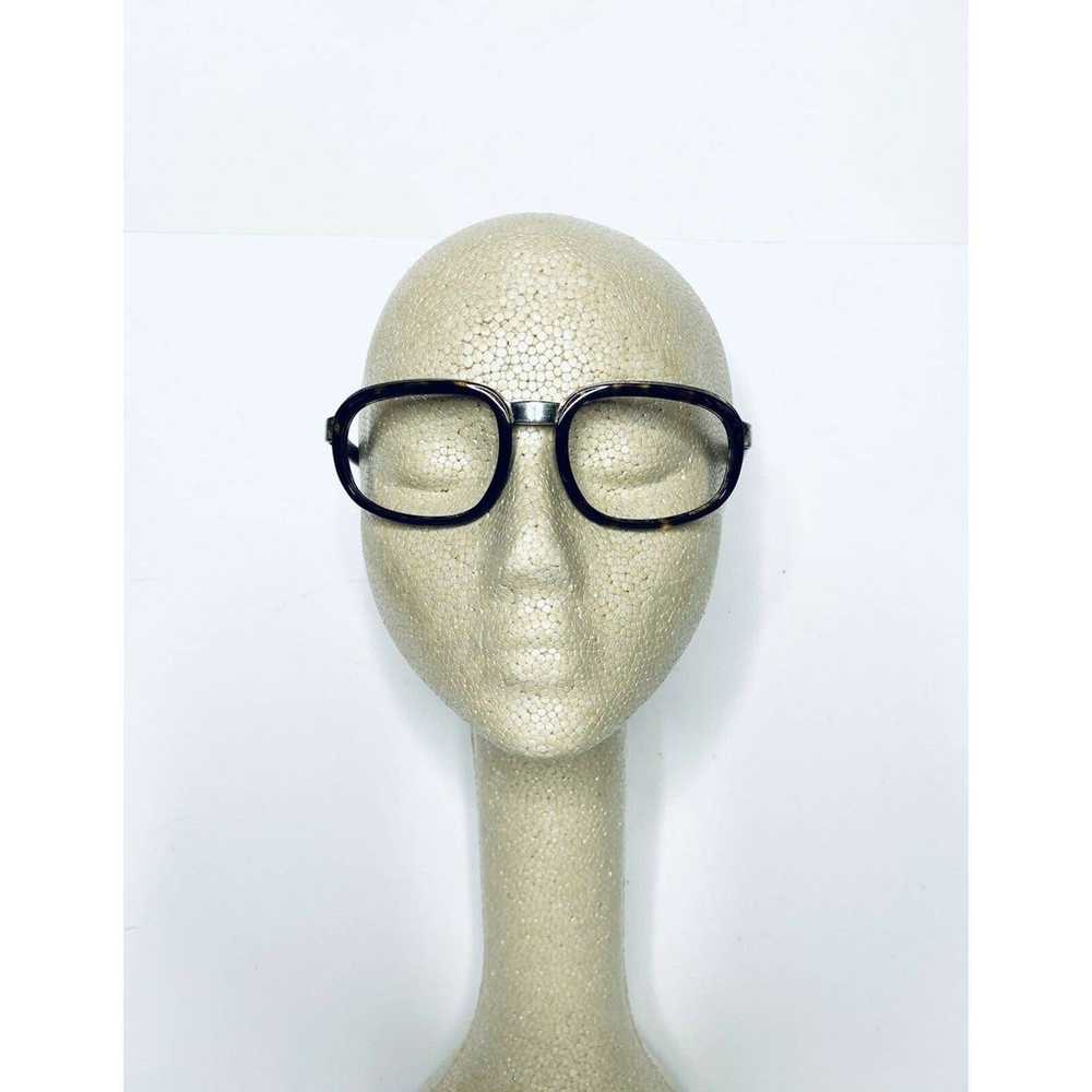 VTG Valentino Oversized Tortoise Glasses - image 11