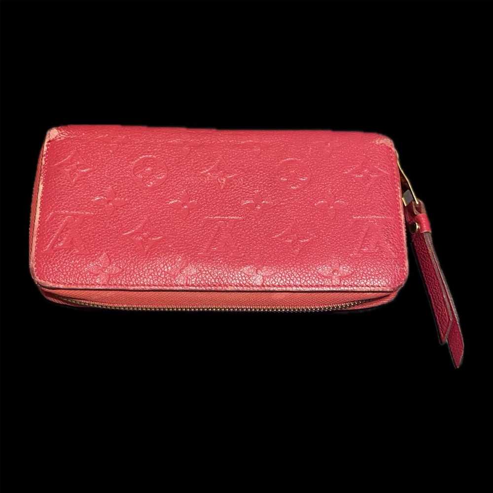 Louis Vuitton Fuchsia Pink Monogram Zip Wallet - image 1