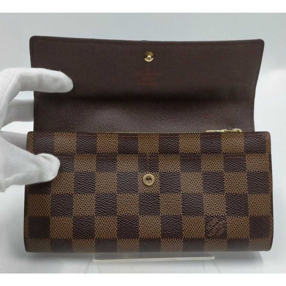 Louis Vuitton LV Long Wallet Portefeuille Sarah B… - image 5