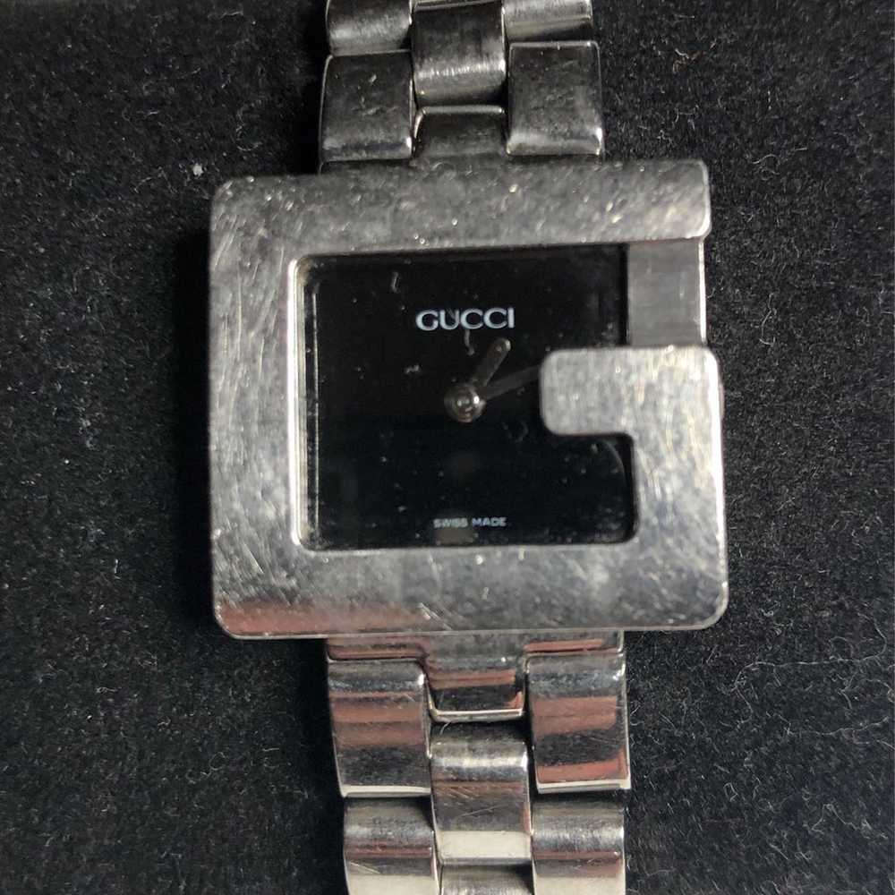 Gucci 3600 L Vintage G Series Black Dial Watch - image 1