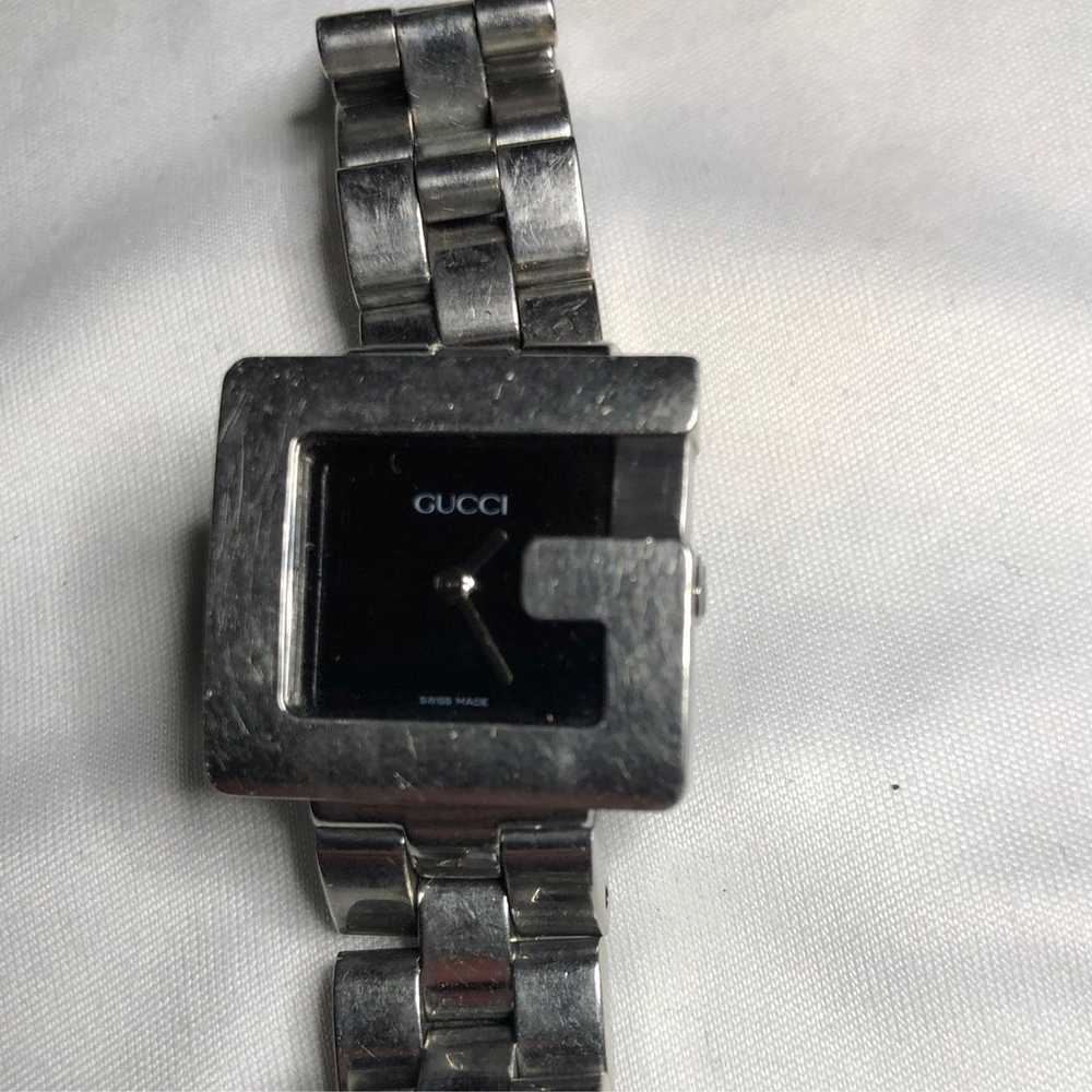 Gucci 3600 L Vintage G Series Black Dial Watch - image 2