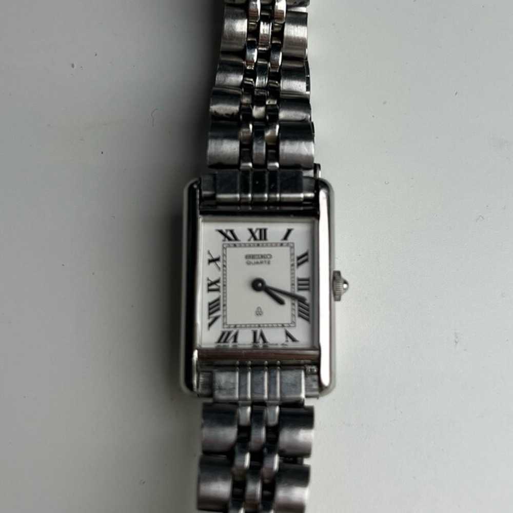 RARE Classic Seiko Petite Tank Minimalist Vintage… - image 4