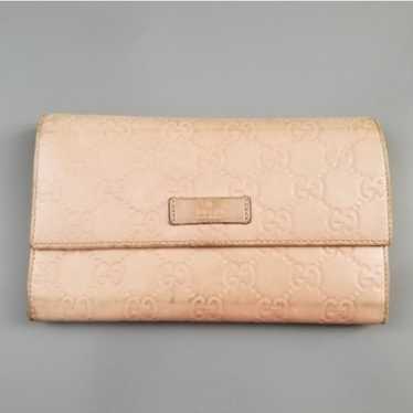 GUCCI GG Beautiful Classic Signature Trifold Walle