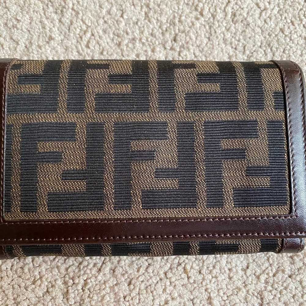 Fendi Zucca Vintage Bifold Wallet - image 1