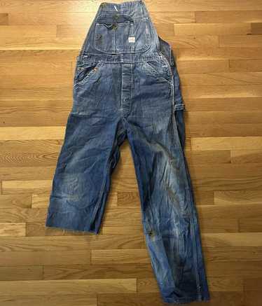 50's〜70’s SANFORIZED Denim Overall 50's〜70's SANFORIZED Denim Overall vintage 40's 50's Wards