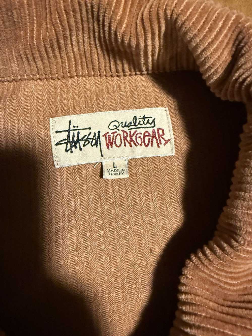 Stussy Corduroy Zip Shirt - image 2