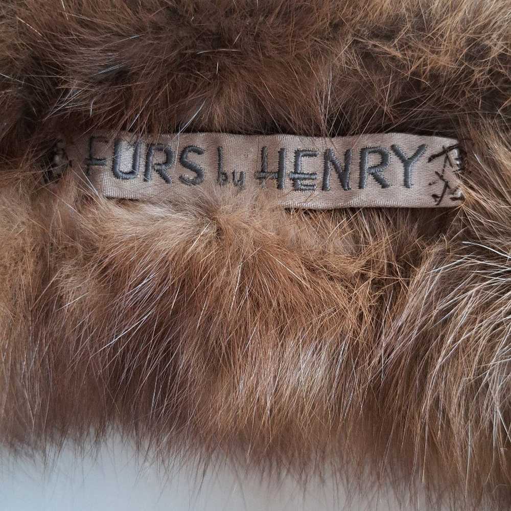 Vintage Fur boa, from Fur by Henry, Madison Avenu… - image 3