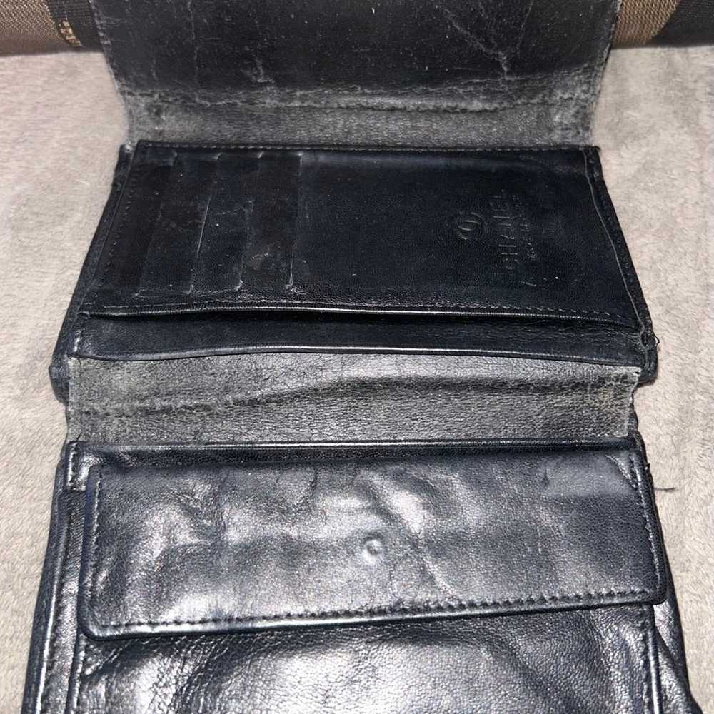 Vintage Chanel genuine Lambskin bifold wallet - image 2