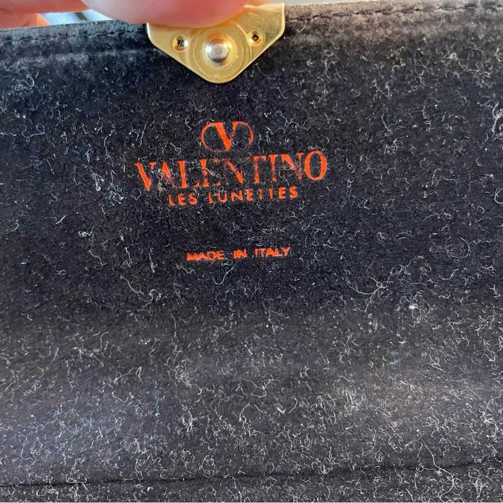 RARE Valentino Vintage Y2K Tortoiseshell Sunglass… - image 4