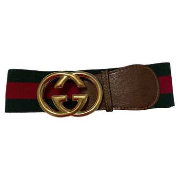 Authentic Vintage Gucci Web Accent Belt