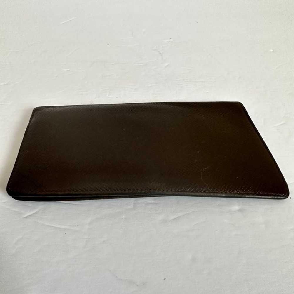 AUTHENTIC LOUIS VUITTON TAIGA LEATHER LONG BIFOLD… - image 5