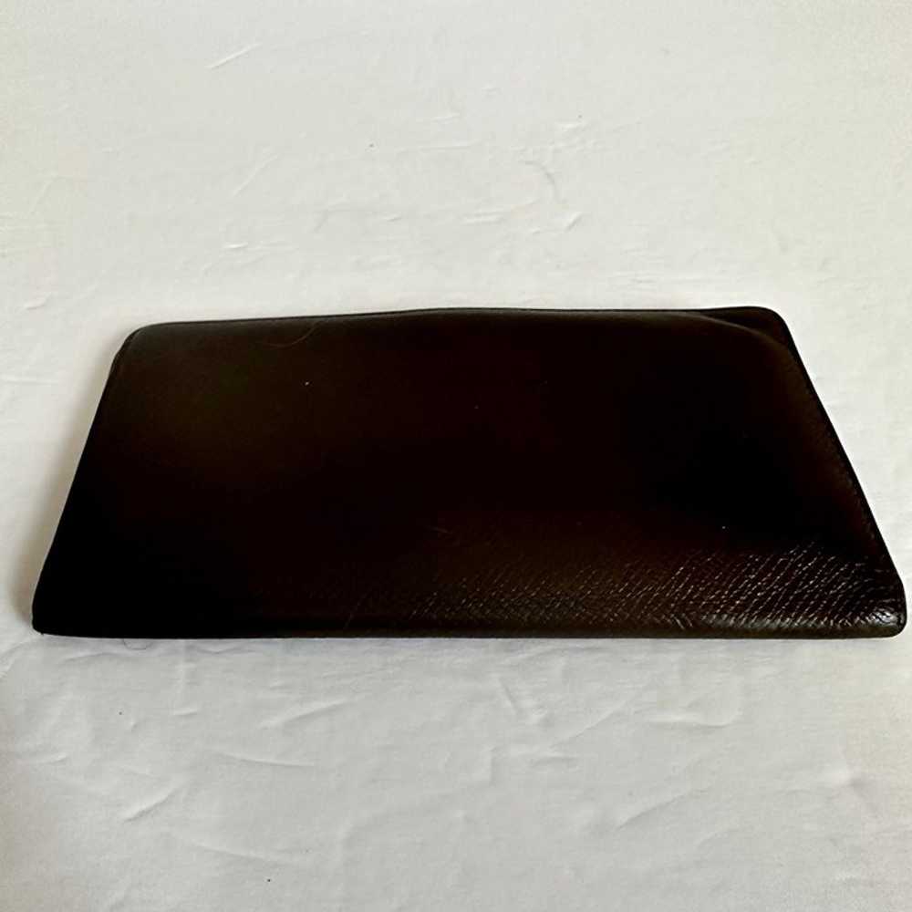 AUTHENTIC LOUIS VUITTON TAIGA LEATHER LONG BIFOLD… - image 6