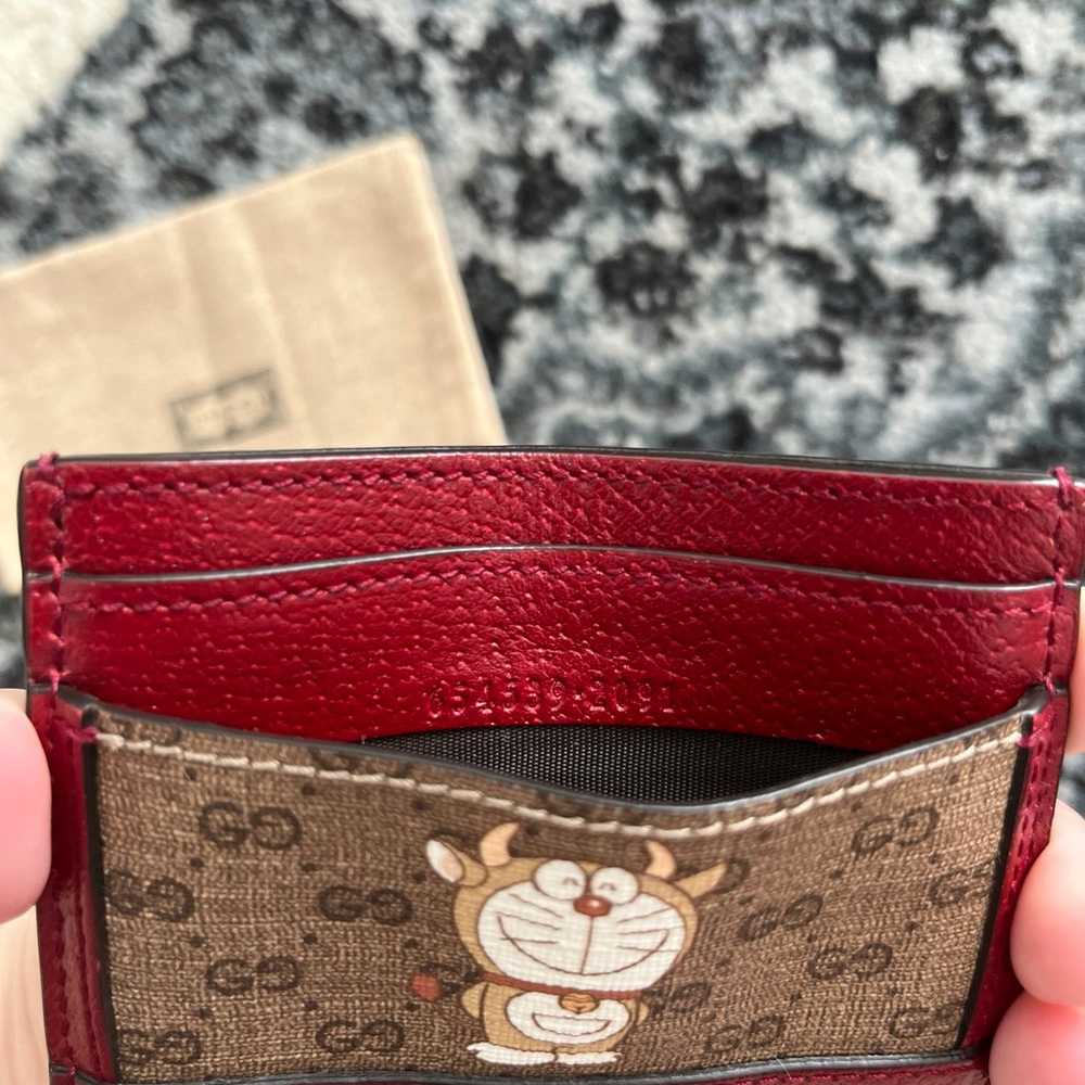 GUCCI X DORAEMON Mini Vintage GG Supreme Monogram… - image 10