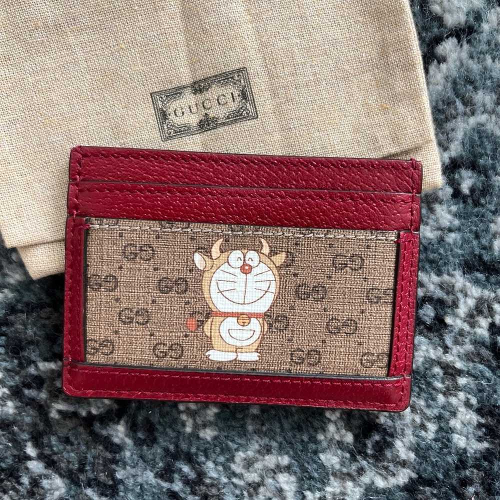 GUCCI X DORAEMON Mini Vintage GG Supreme Monogram… - image 4