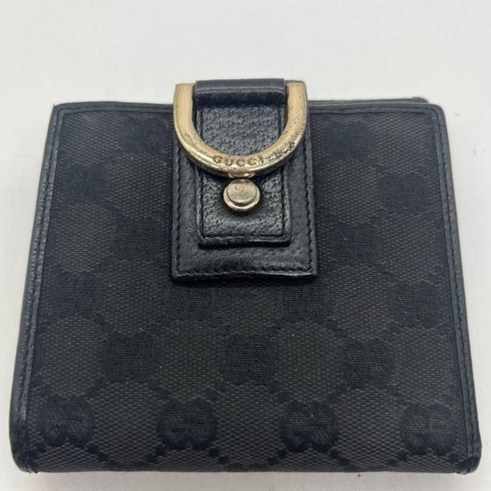 GUCCI VINTAGE GUCCISSIMA GOLD BUCKLE LEATHER GG C… - image 1