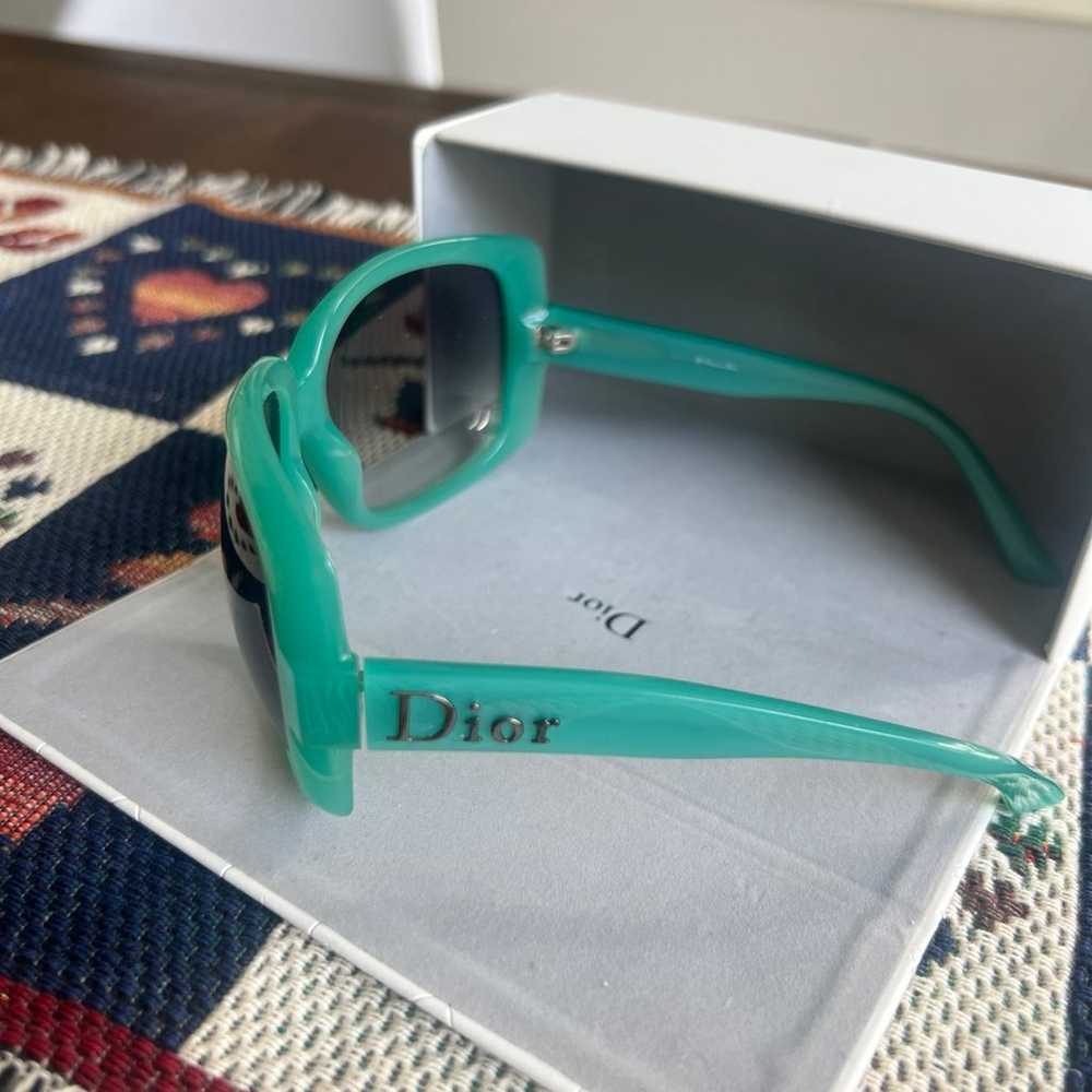 Vintage DIOR 60’s 1 Sunglasses TSB7V Jade Green - image 3