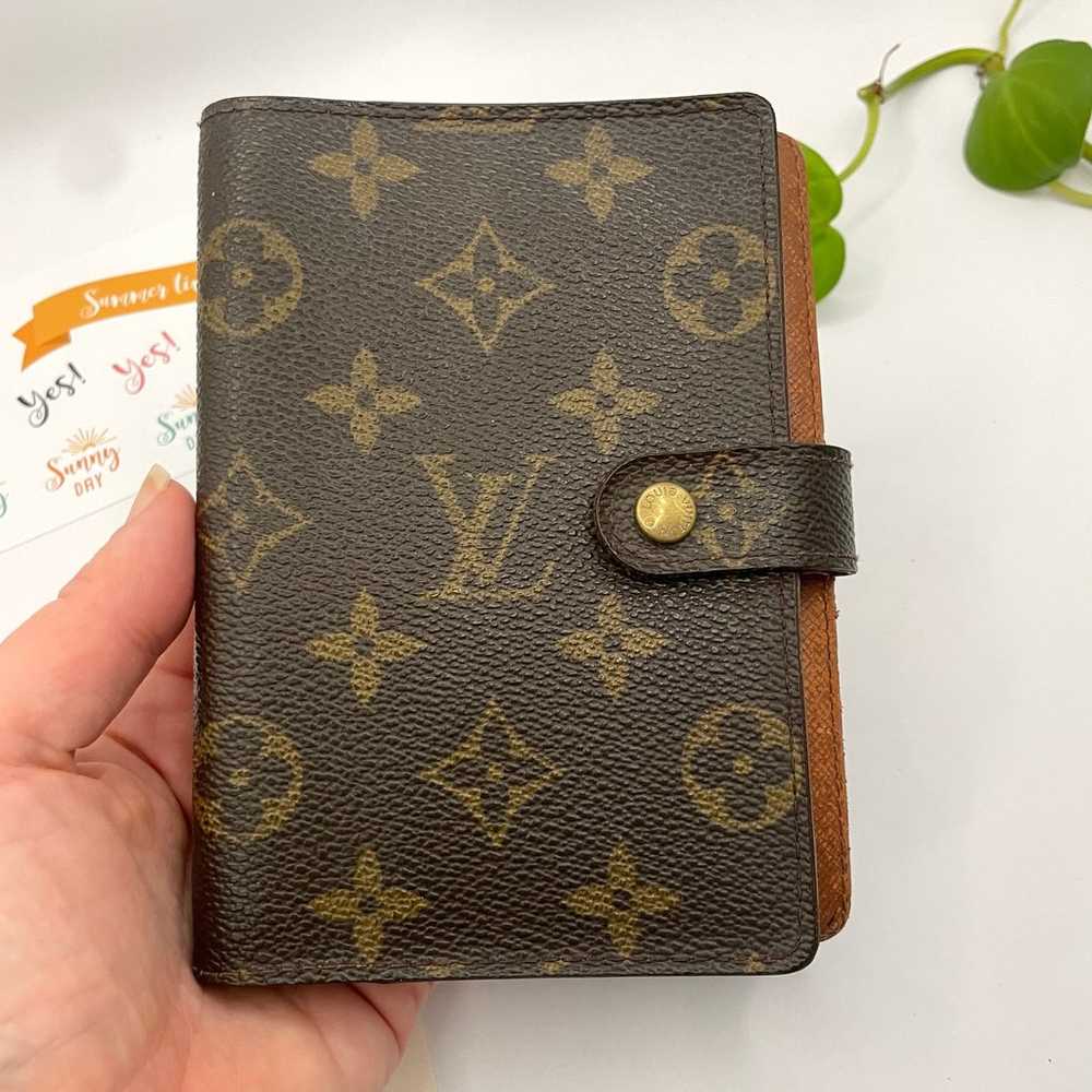 Louis Vuitton PM Small Agenda monogram planner wa… - image 3