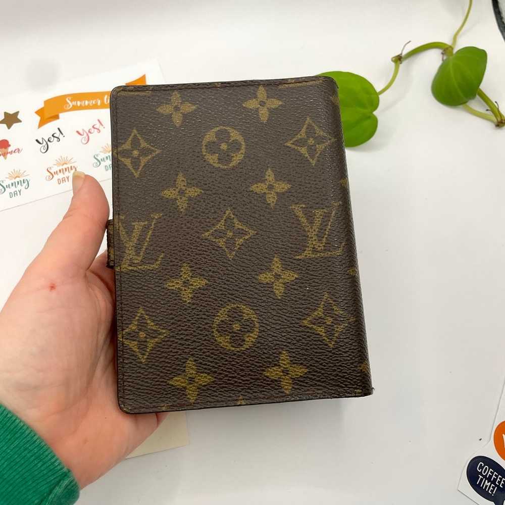 Louis Vuitton PM Small Agenda monogram planner wa… - image 8