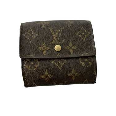 Louis Vuitton Brown & Tan Monogram Elise Wallet V… - image 1