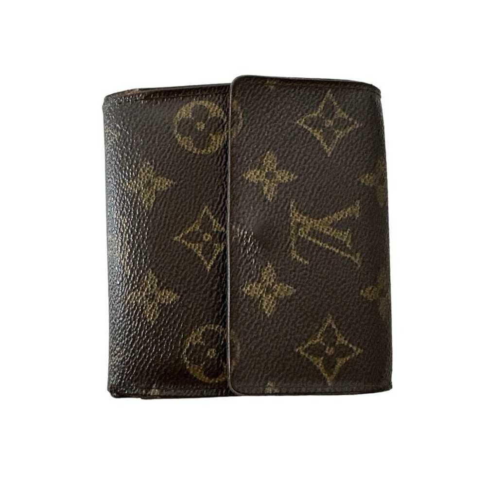 Louis Vuitton Brown & Tan Monogram Elise Wallet V… - image 2