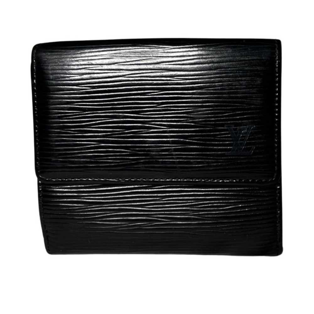 GUC VINTAGE LOUIS VUITTON BLACK WALLET EPI LEATHER - image 2