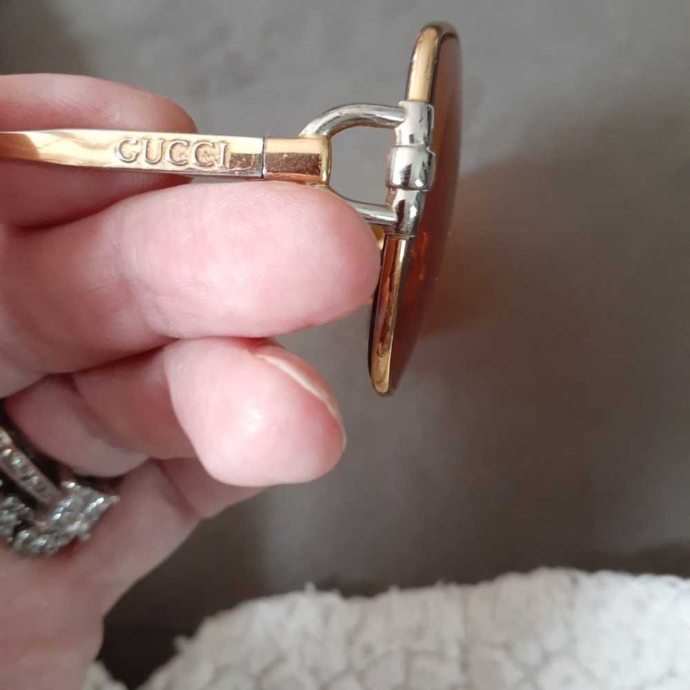 Rare Vintage Gucci Sunglasses - image 5