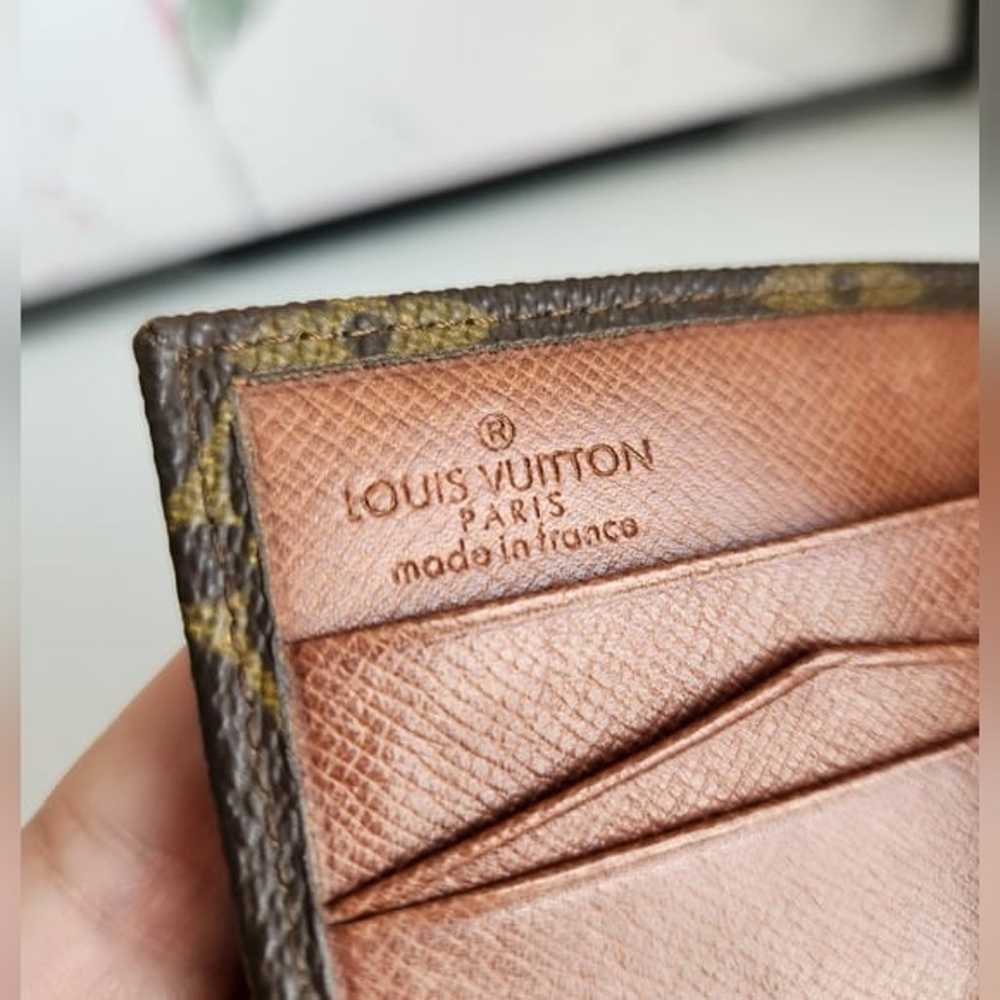 Louis Vuitton Vintage Monogram Elise Trifold Wall… - image 10