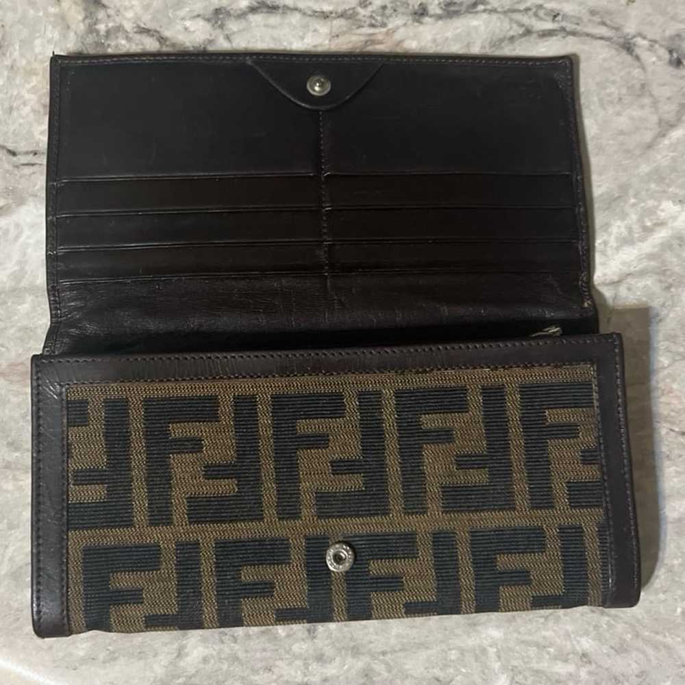 Fendi Zucca Long Wallet - image 2