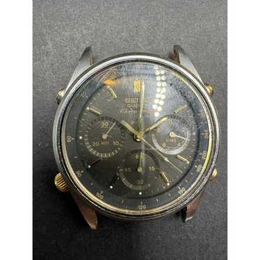 Vintage Seiko Chronograph Quartz Watch 7A28-7020 … - image 1