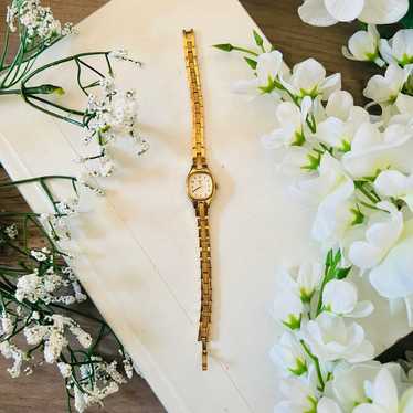 Vintage Dainty Gold Pulsar Watch - image 1