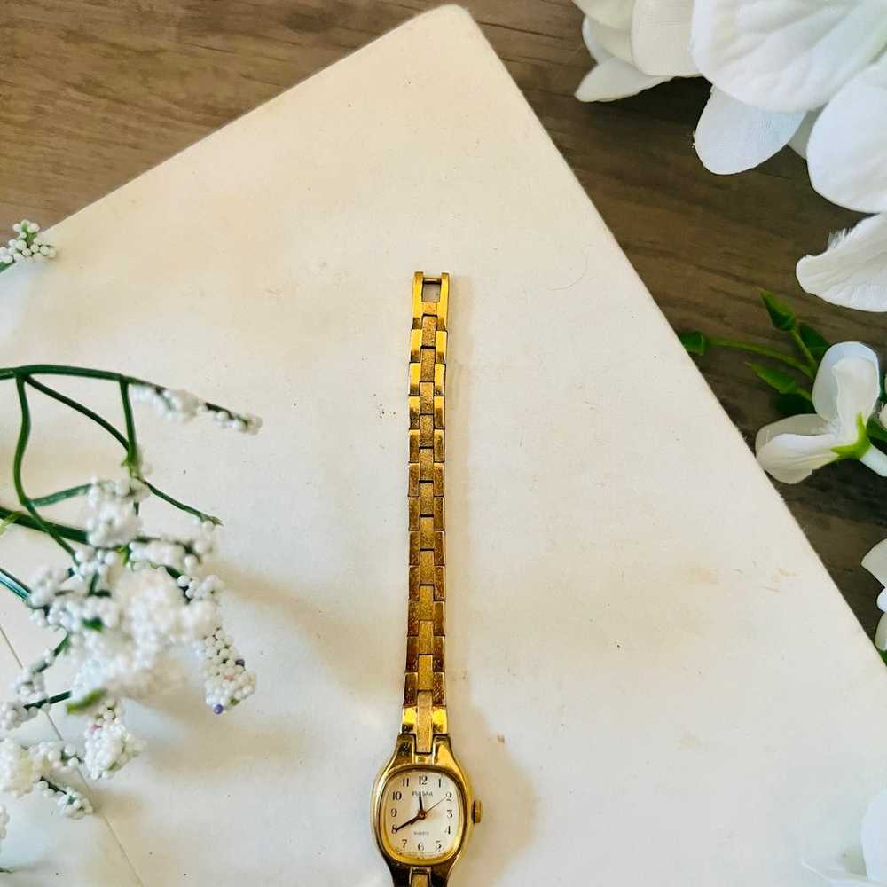 Vintage Dainty Gold Pulsar Watch - image 5