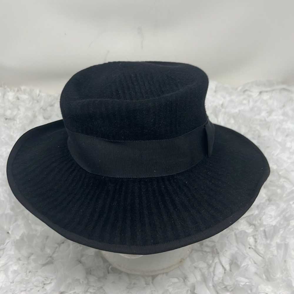 P.R.PATTERSON Fur Felt Bucket Hat Rare One Size - image 1