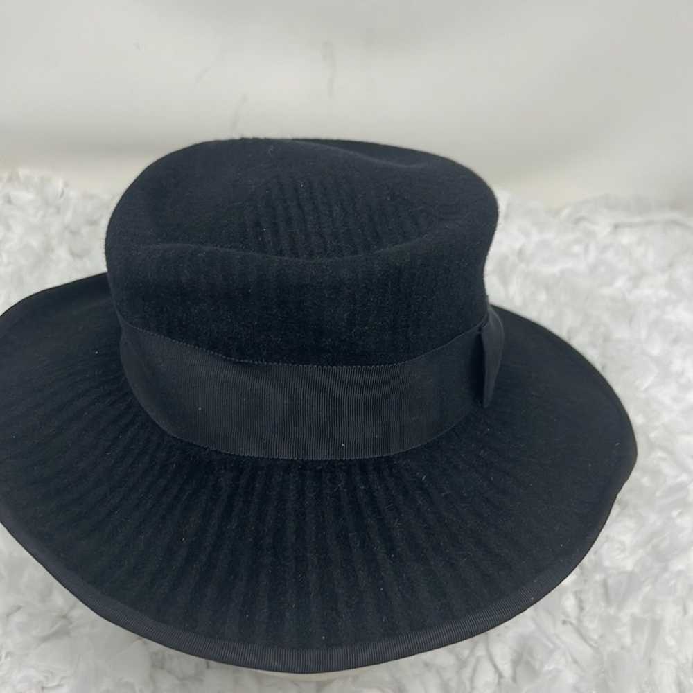 P.R.PATTERSON Fur Felt Bucket Hat Rare One Size - image 2