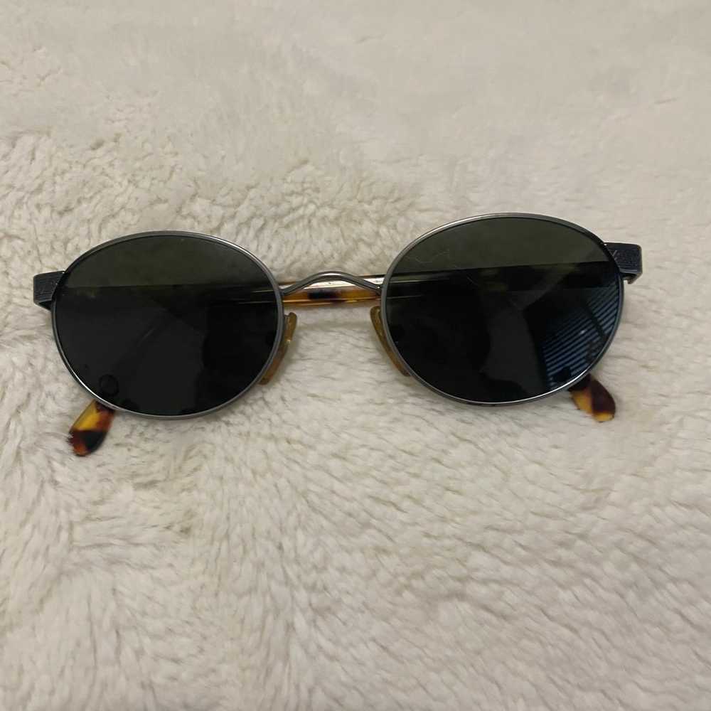 Vintage Giorgio Armani Oval Sunglasses - image 1