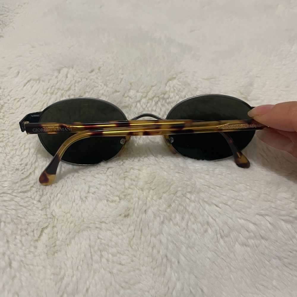 Vintage Giorgio Armani Oval Sunglasses - image 2