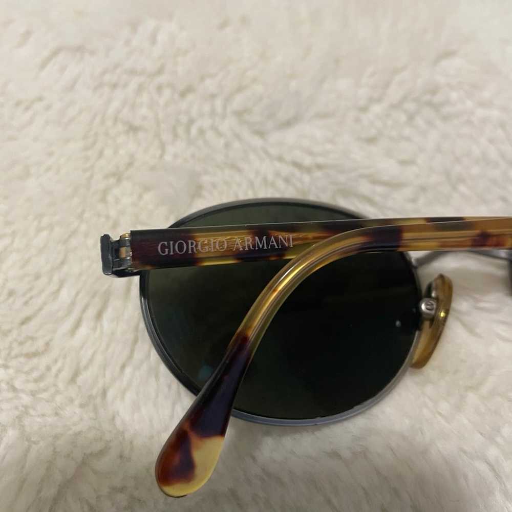 Vintage Giorgio Armani Oval Sunglasses - image 6