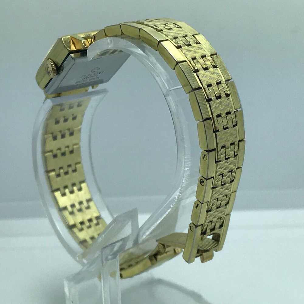 UNIQUE LADIES VINTAGE 70'S GOLD RADO MANHATTAN ME… - image 3