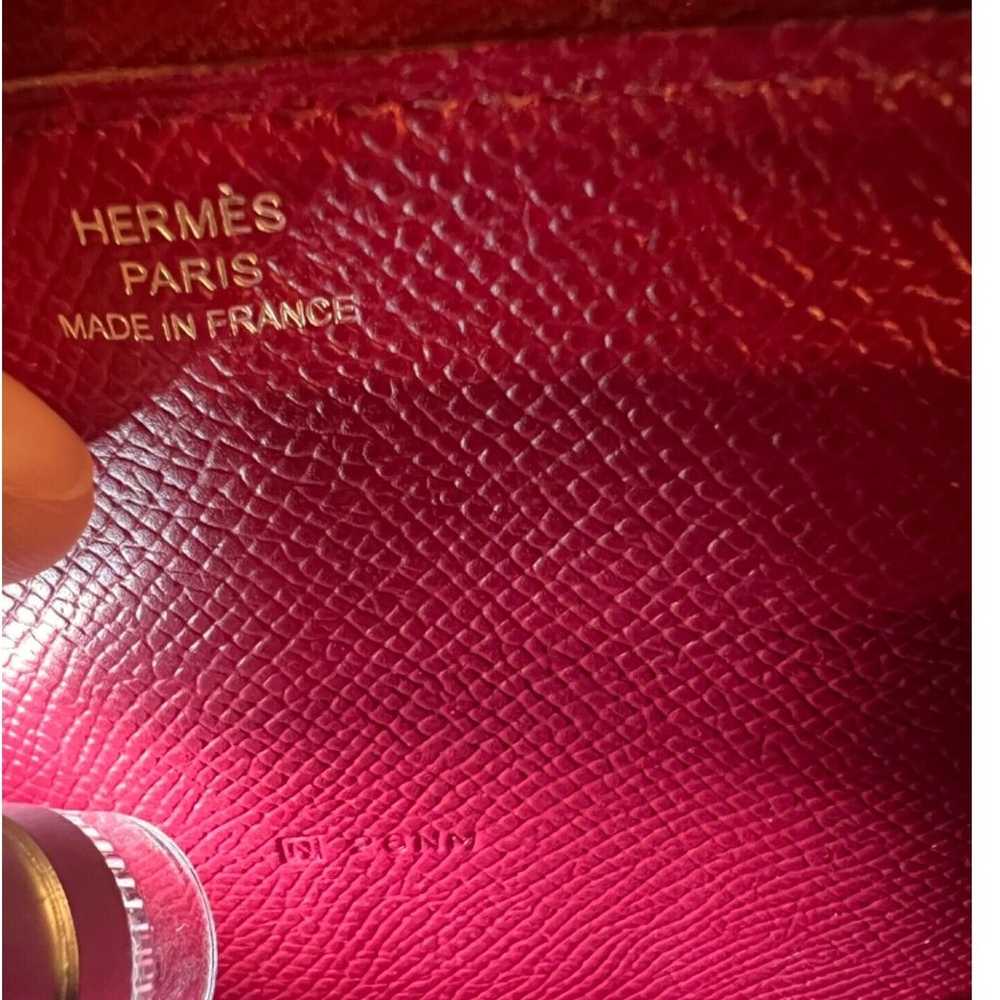 Authentic HERMES Azap Veau Epsom Leather Zip Arou… - image 9