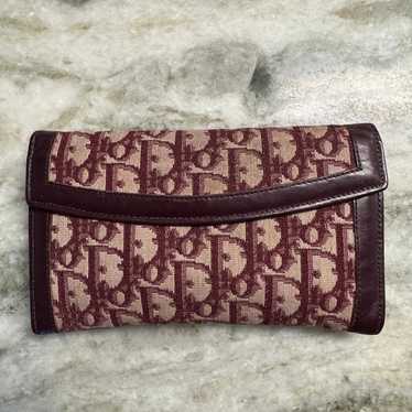 Christian Dior Red Vintage Wallet - image 1